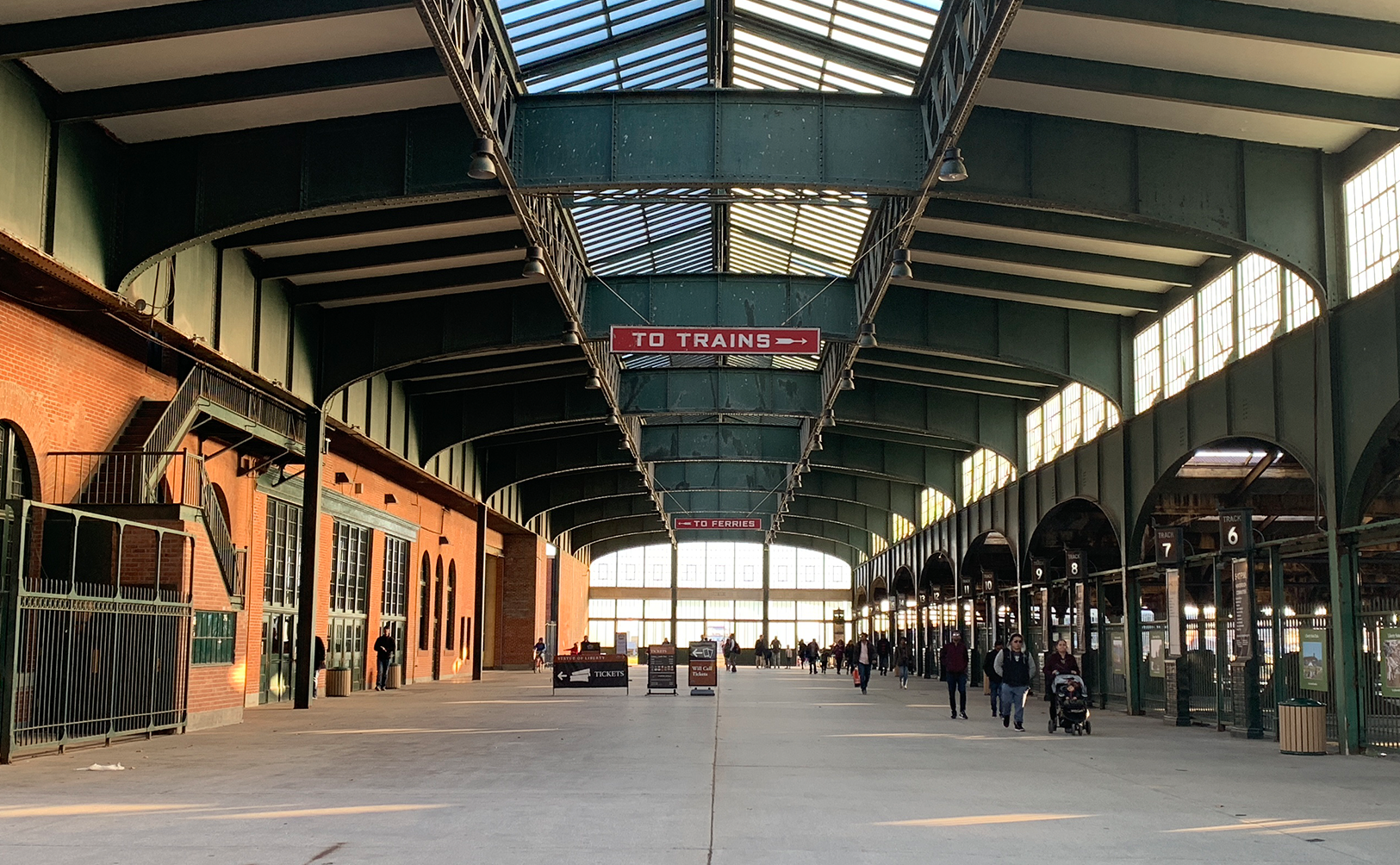 Central Rail Road of NJ Terminal in Jersey City