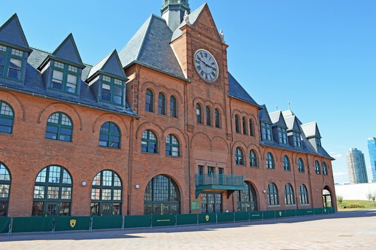 Central Rail Road Terminal in Jersey City, NJ
