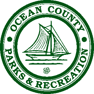 Ocean County logo with tall ship