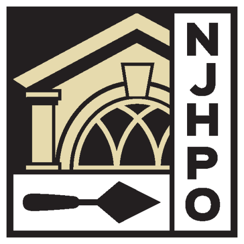 NJHPO logo with a building and trowel 